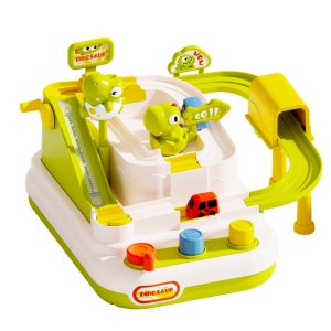 Customized Children\'s Dinosaur Pet Adventure Track Puzzle Toy Car Kids\' Railway Slot Car Toys Kids Puzzle Challenge Play Set