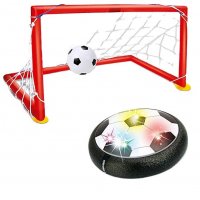 Kids Toys Hover Soccer Ball Set With 2 Goals Air Soccer With Led Light Excellent Time Killer for Boys and Girls